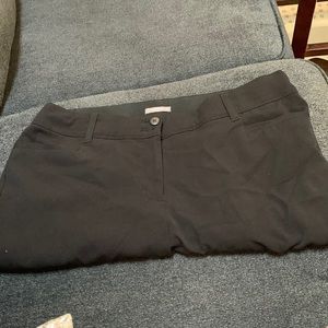 Black Maurice’s dress pants size 14W